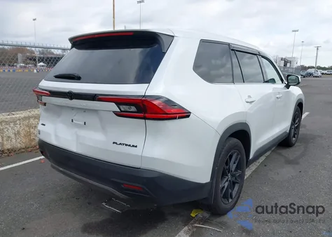 2025 Toyota Grand Highlander Platinum from USA, damaged, VIN 5TDAAAB54SS094691